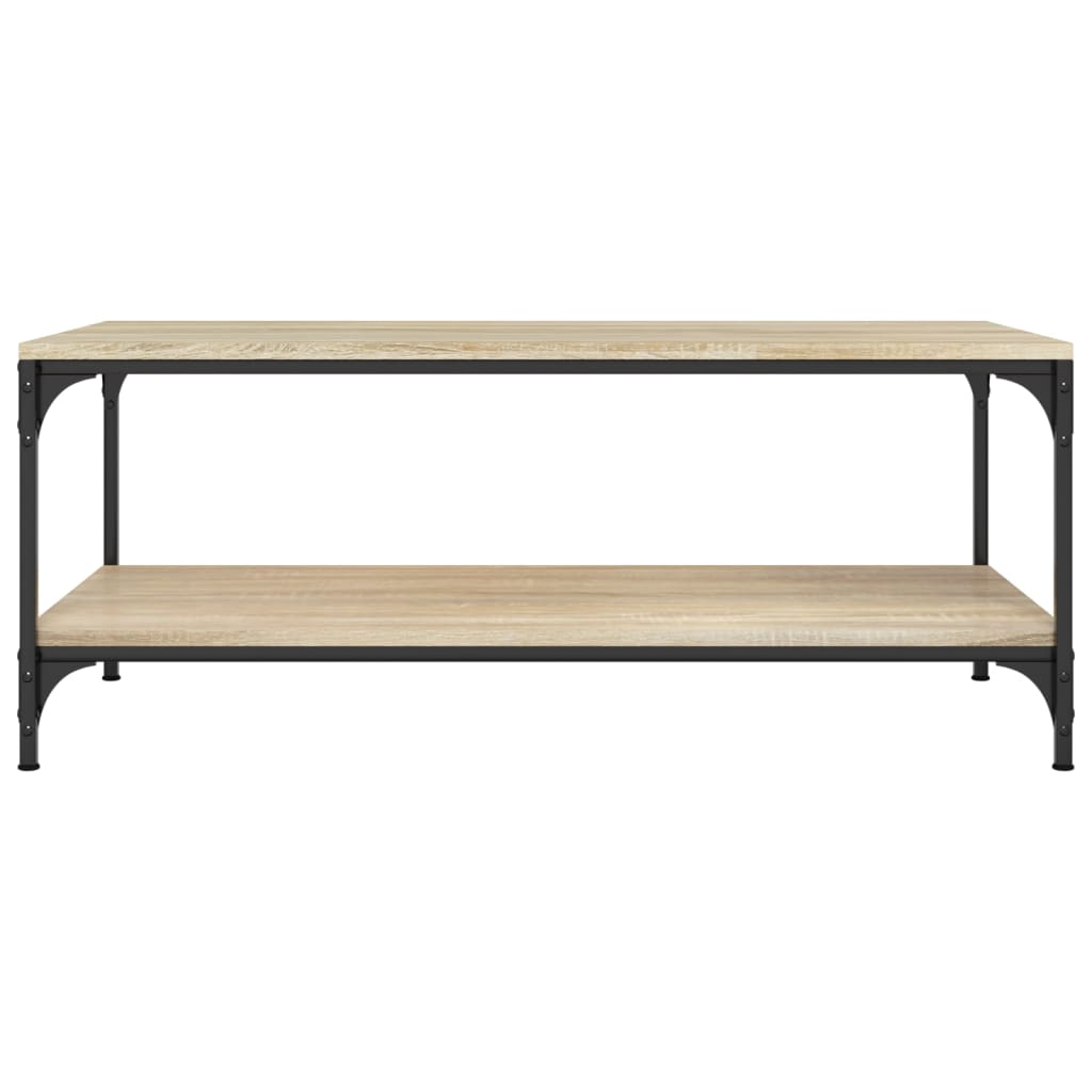 vidaXL Couchtisch Sonoma-Eiche 100x50x40 cm Holzwerkstoff