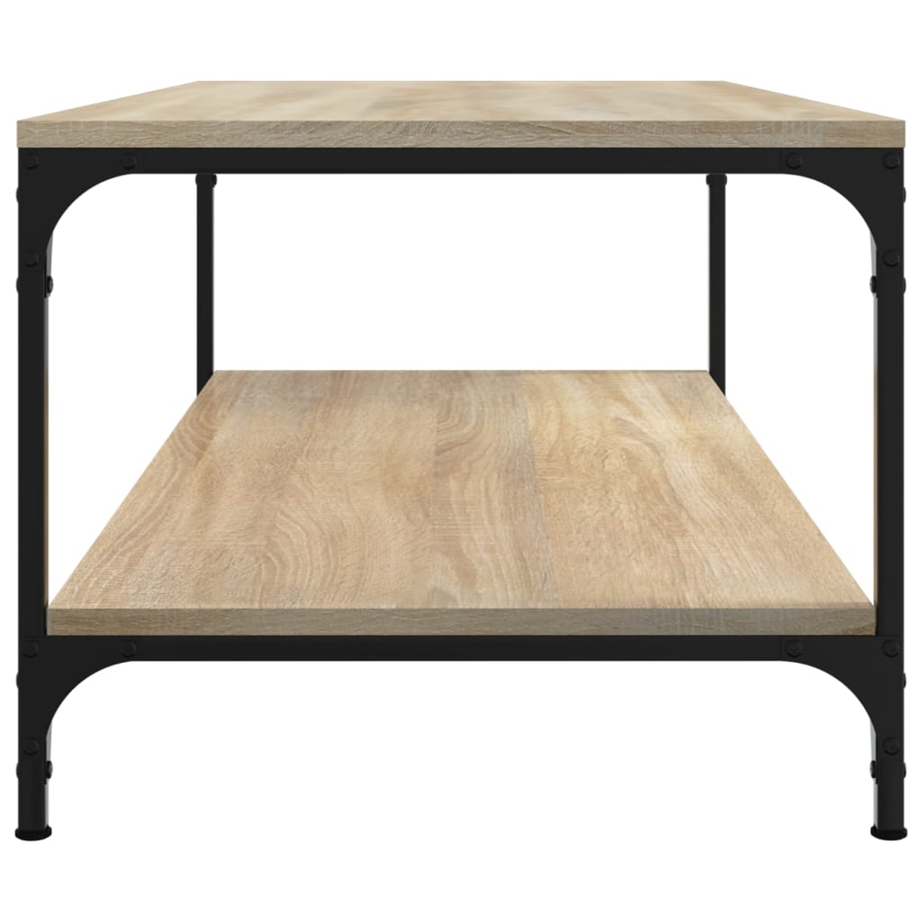 vidaXL Couchtisch Sonoma-Eiche 100x50x40 cm Holzwerkstoff