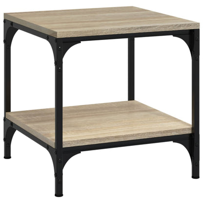 vidaXL Couchtisch Sonoma-Eiche 50x50x40 cm Holzwerkstoff