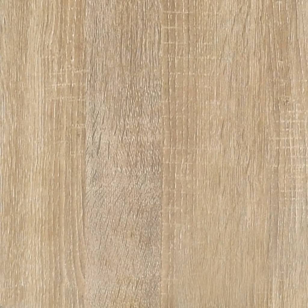 vidaXL Couchtisch Sonoma-Eiche 50x50x40 cm Holzwerkstoff