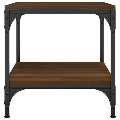 vidaXL Couchtisch Braun Eichen-Optik 50x50x40 cm Holzwerkstoff