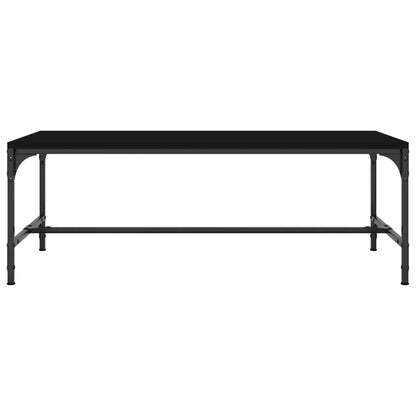 vidaXL Couchtisch Schwarz 100x50x35 cm Holzwerkstoff