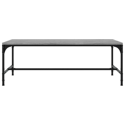 vidaXL Couchtisch Grau Sonoma 100x50x35 cm Holzwerkstoff