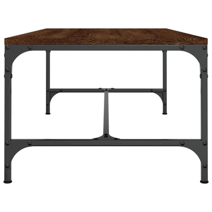 vidaXL Couchtisch Braun Eichen-Optik 100x50x35 cm Holzwerkstoff