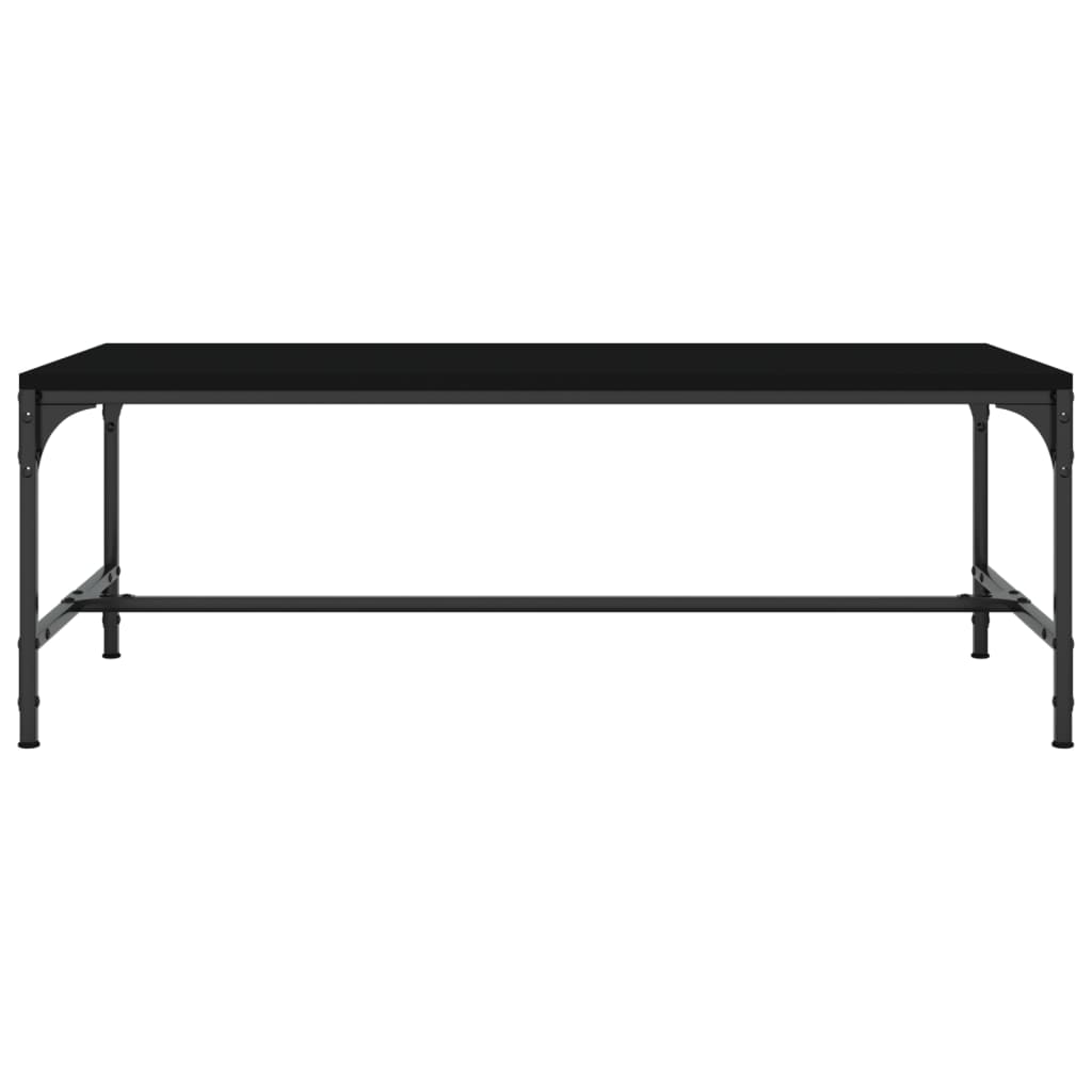 vidaXL Couchtisch Schwarz 80x50x35 cm Holzwerkstoff