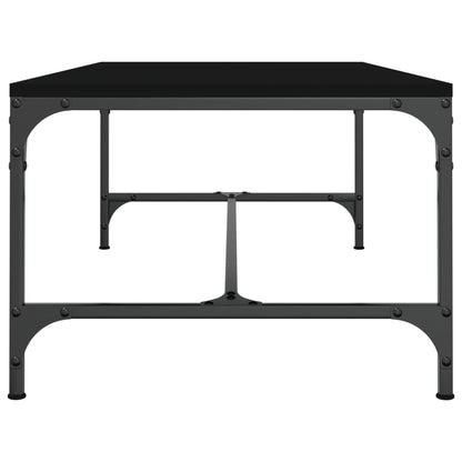 vidaXL Couchtisch Schwarz 80x50x35 cm Holzwerkstoff