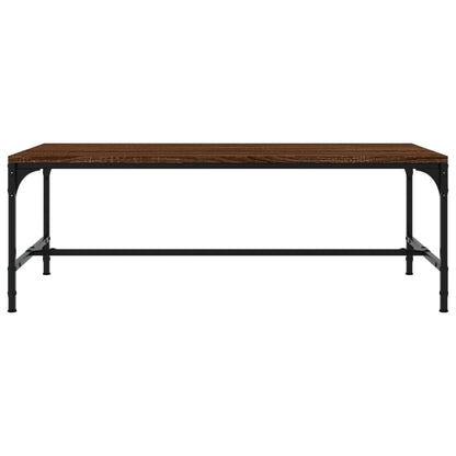 vidaXL Couchtisch Braun Eichen-Optik 80x50x35 cm Holzwerkstoff