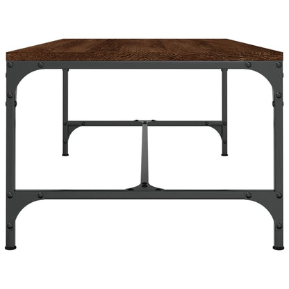 vidaXL Couchtisch Braun Eichen-Optik 80x50x35 cm Holzwerkstoff