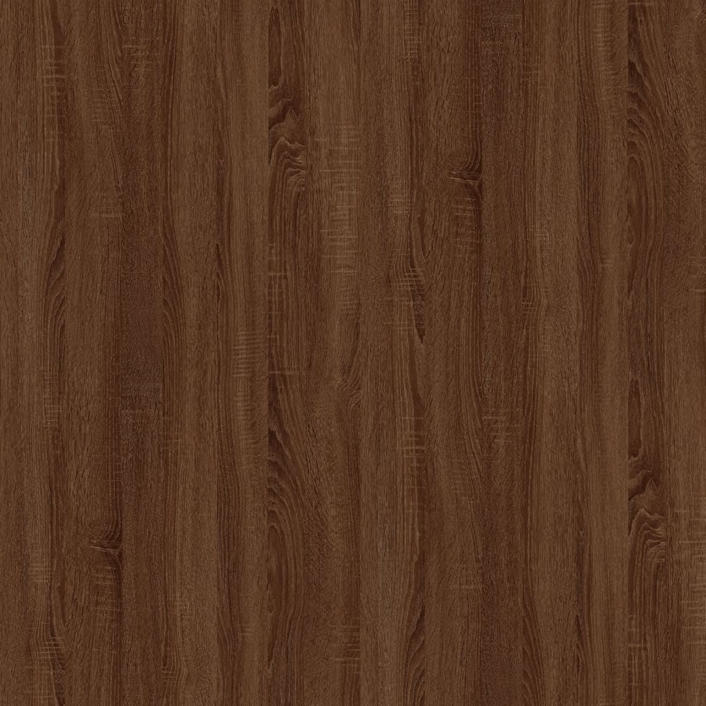 vidaXL Couchtisch Braun Eichen-Optik 80x50x35 cm Holzwerkstoff