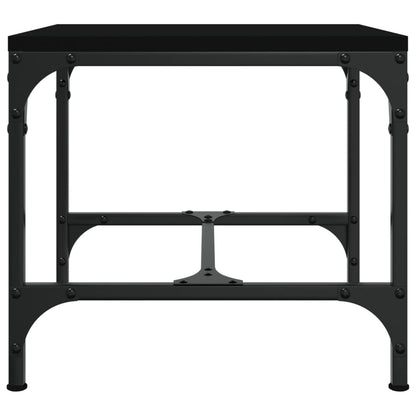 vidaXL Couchtisch Schwarz 50x50x35 cm Holzwerkstoff