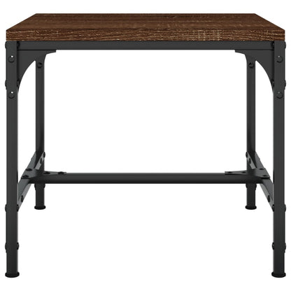 vidaXL Couchtisch Braun Eichen-Optik 50x50x35 cm Holzwerkstoff
