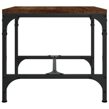 vidaXL Couchtisch Braun Eichen-Optik 50x50x35 cm Holzwerkstoff