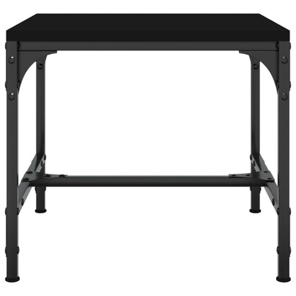 vidaXL Beistelltisch Schwarz 40x40x35 cm Holzwerkstoff