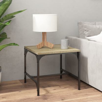 vidaXL Beistelltische 2 Stk. Sonoma-Eiche 40x40x35 cm Holzwerkstoff
