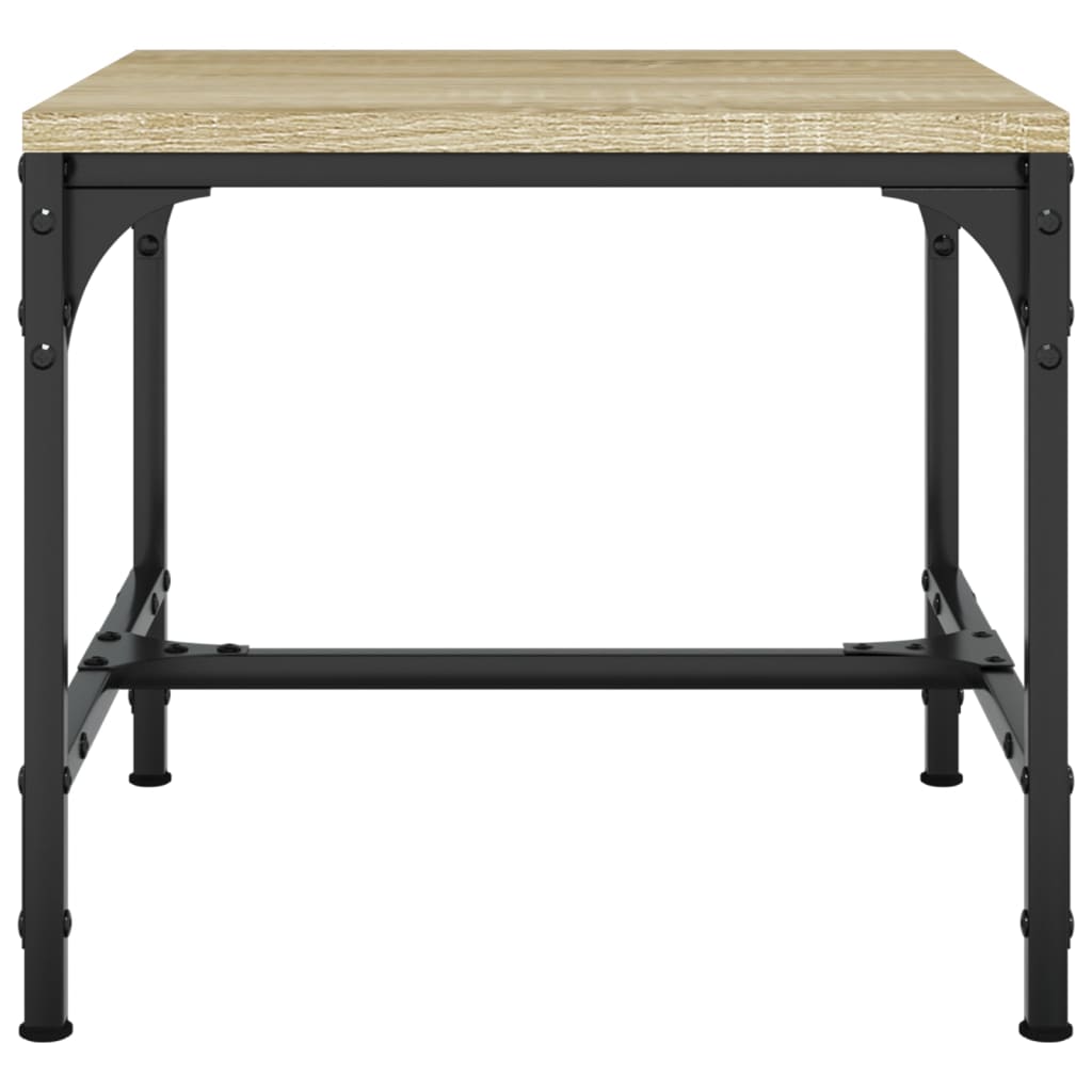 vidaXL Beistelltische 2 Stk. Sonoma-Eiche 40x40x35 cm Holzwerkstoff