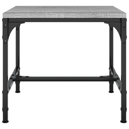 vidaXL Beistelltische 2 Stk. Grau Sonoma 40x40x35 cm Holzwerkstoff