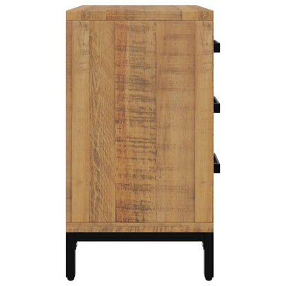 vidaXL Table de chevet marron 40x30x55 cm en pin massif