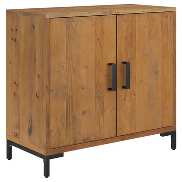 vidaXL Commode marron 75x35x70 cm Bois de pin massif