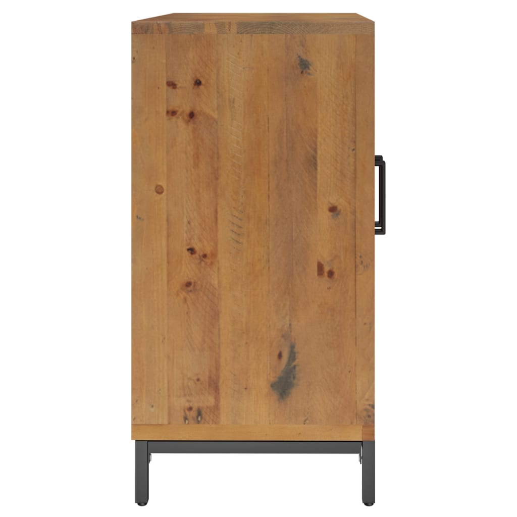 vidaXL Commode marron 75x35x70 cm Bois de pin massif