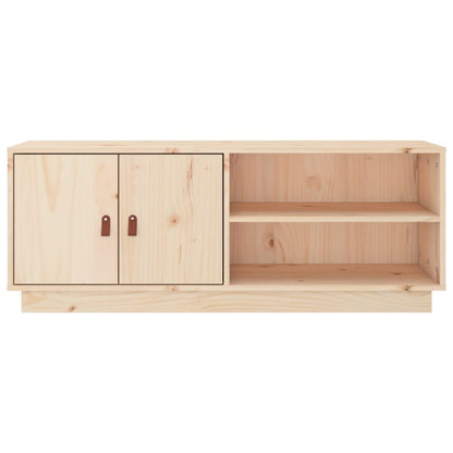 vidaXL TV-Schrank 105x34x40 cm Massivholz Kiefer
