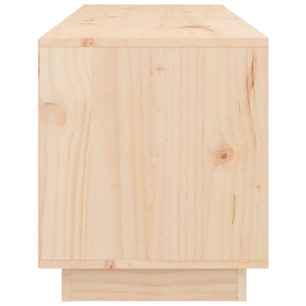 vidaXL TV-Schrank 105x34x40 cm Massivholz Kiefer