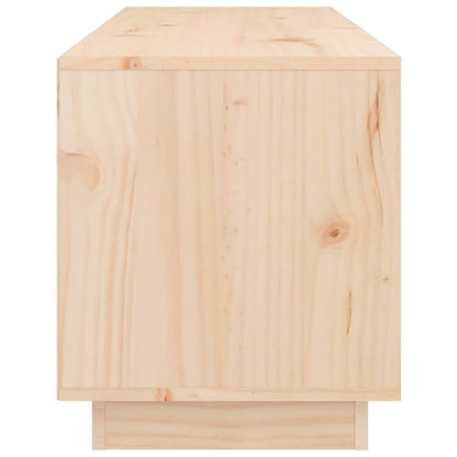 vidaXL TV-Schrank 105x34x40 cm Massivholz Kiefer