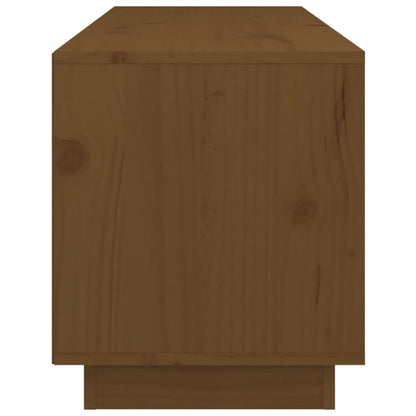 vidaXL TV-Schrank Honigbraun 105x34x40 cm Massivholz Kiefer