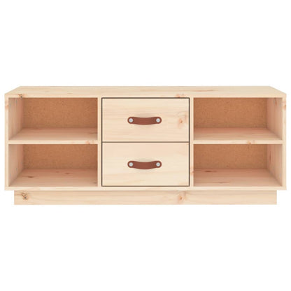 vidaXL Meuble TV 100x34x40 cm Bois de pin massif