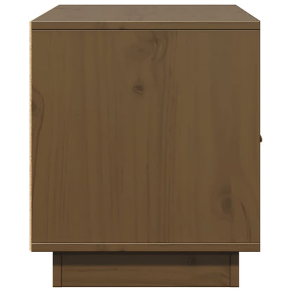 vidaXL TV-Schrank Honigbraun 80x34x40 cm Massivholz Kiefer