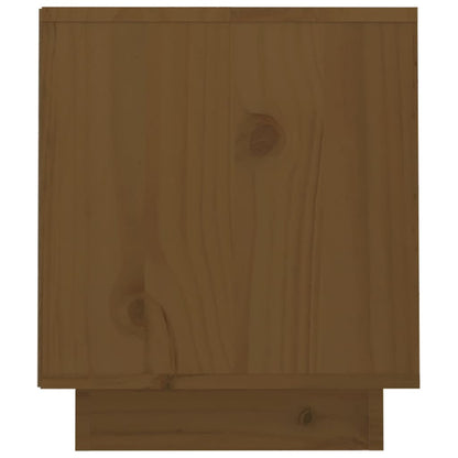 vidaXL TV-Schrank Honigbraun 70x34x40 cm Massivholz Kiefer
