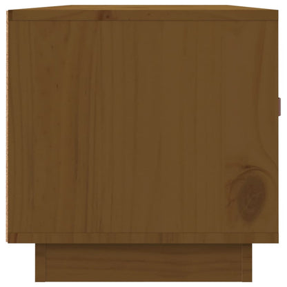 vidaXL TV-Schrank Honigbraun 80x34x35 cm Massivholz Kiefer