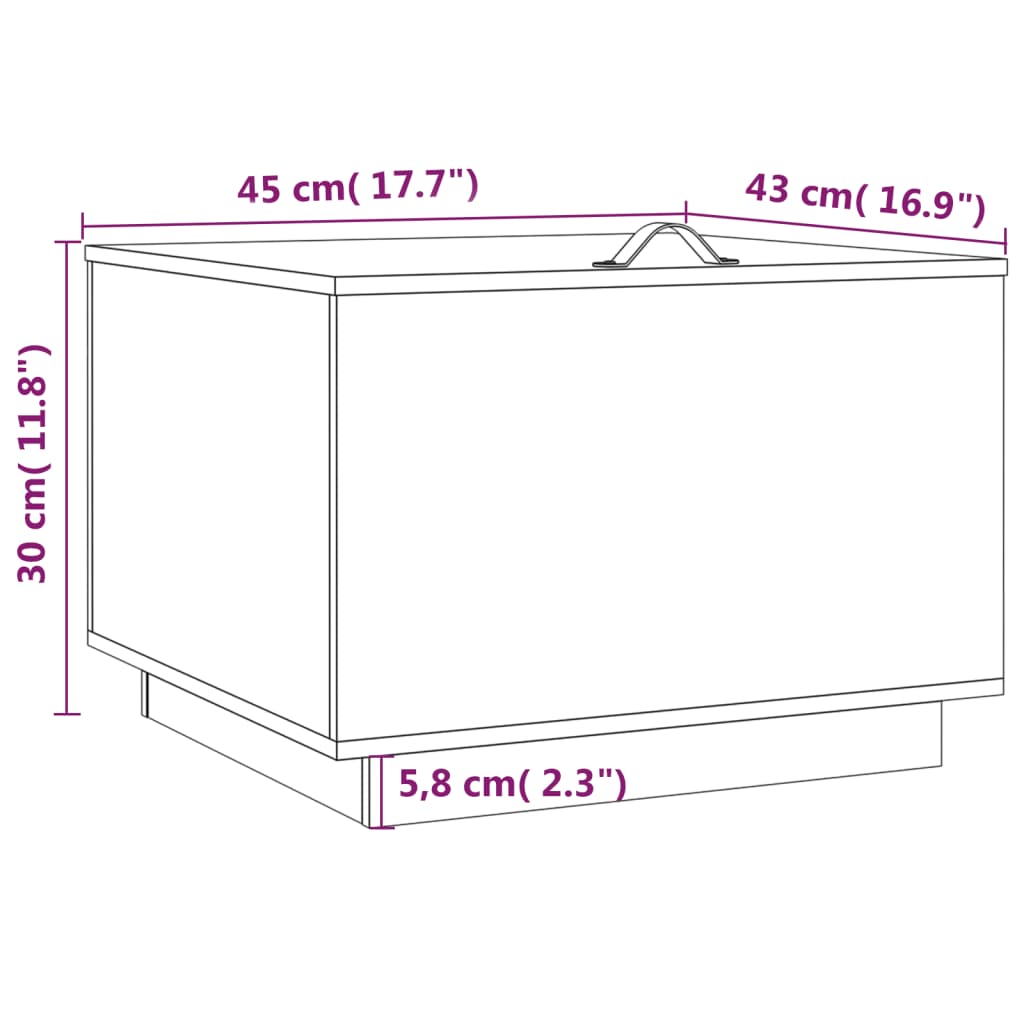 vidaXL Boîtes de rangement avec couvercles 3 pcs Blanc Bois de pin massif