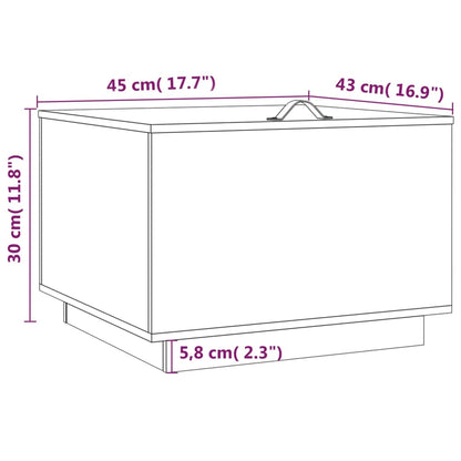 vidaXL Boîtes de rangement avec couvercles 3 pcs Marron Pin massif