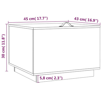 vidaXL Boîtes de rangement avec couvercles 3 pcs Noir Bois de pin massif