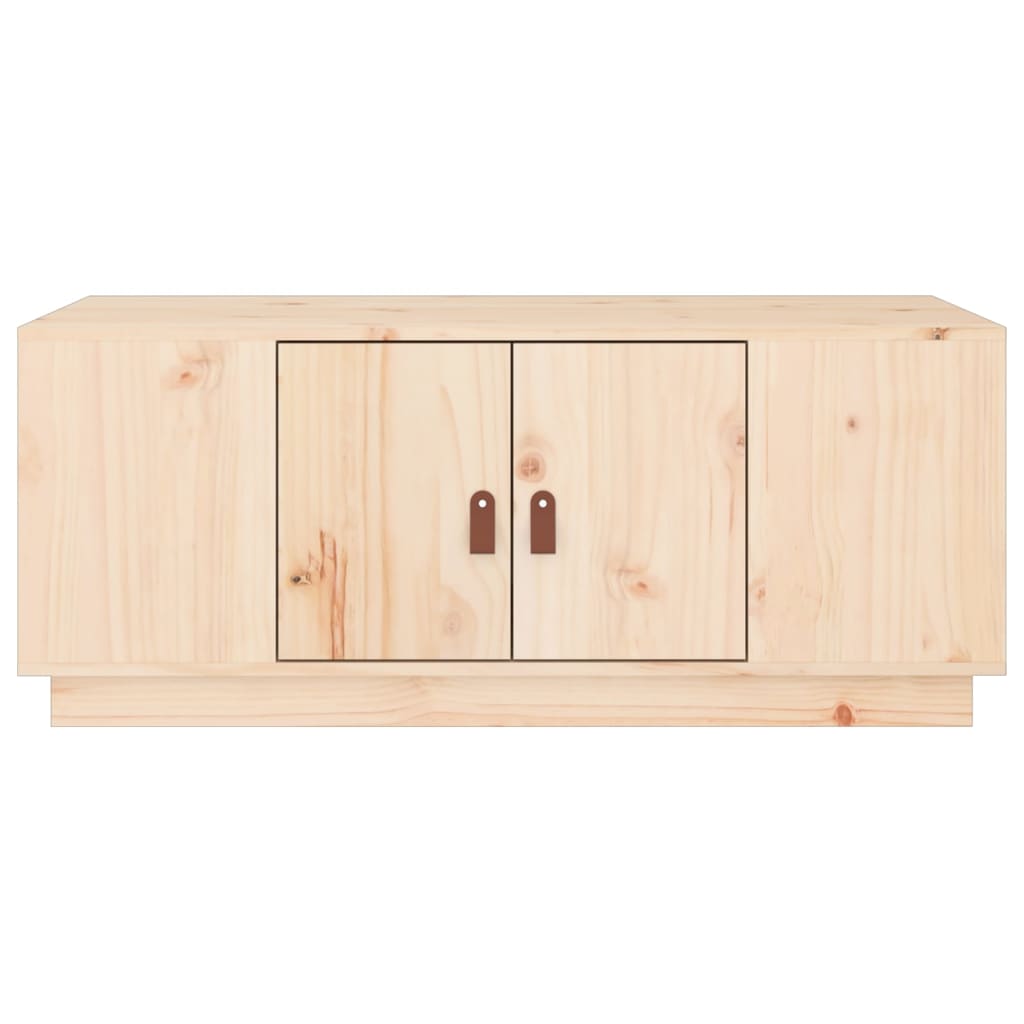 vidaXL Couchtisch 100x50x41 cm Massivholz Kiefer