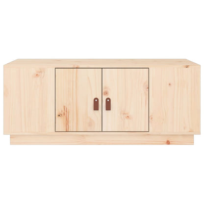 vidaXL Couchtisch 100x50x41 cm Massivholz Kiefer