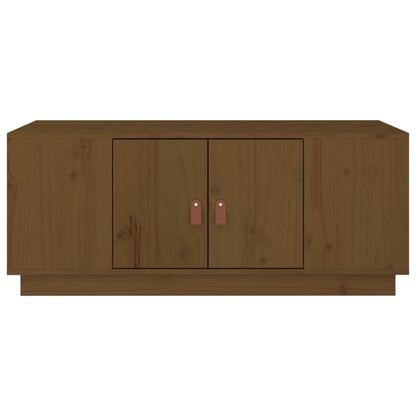 vidaXL Couchtisch Honigbraun 100x50x41 cm Massivholz Kiefer