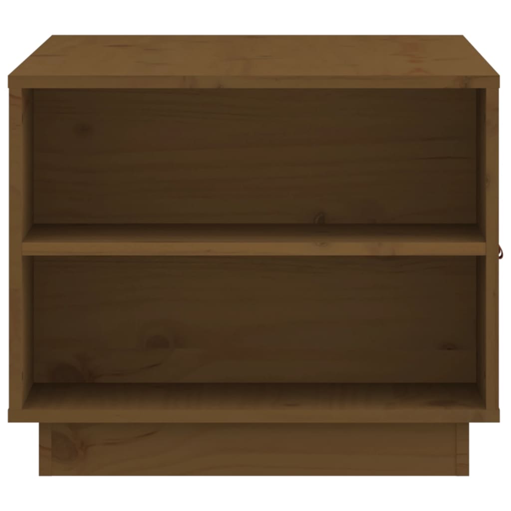 vidaXL Couchtisch Honigbraun 100x50x41 cm Massivholz Kiefer