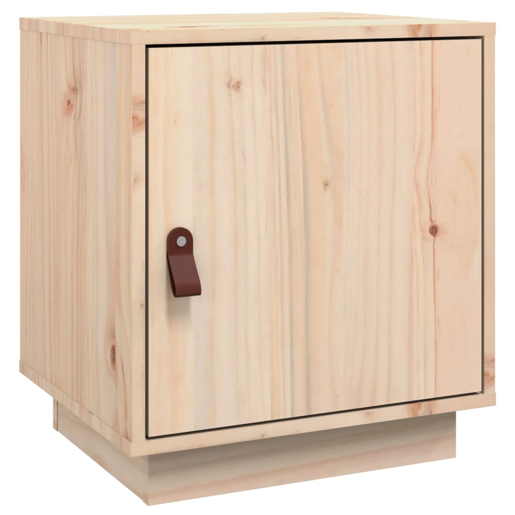 vidaXL Nachttisch 40x34x45 cm Massivholz Kiefer