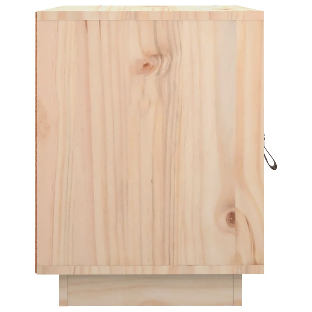 vidaXL Nachttisch 40x34x45 cm Massivholz Kiefer