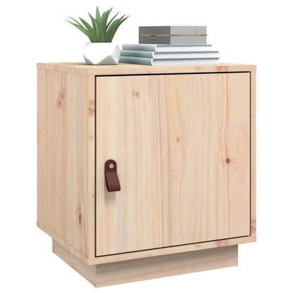 vidaXL Tables de chevet 2 pcs 40x34x45 cm Bois de pin massif
