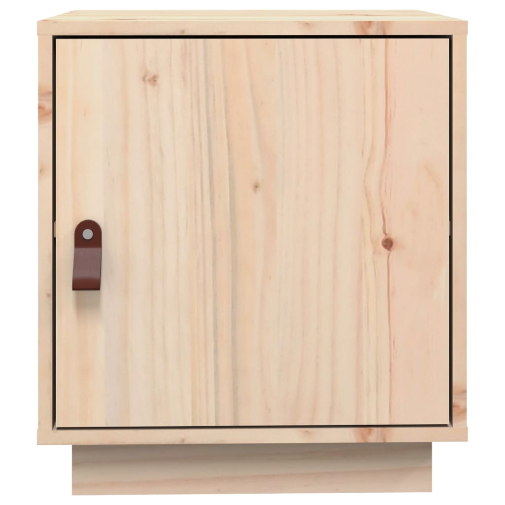 vidaXL Tables de chevet 2 pcs 40x34x45 cm Bois de pin massif