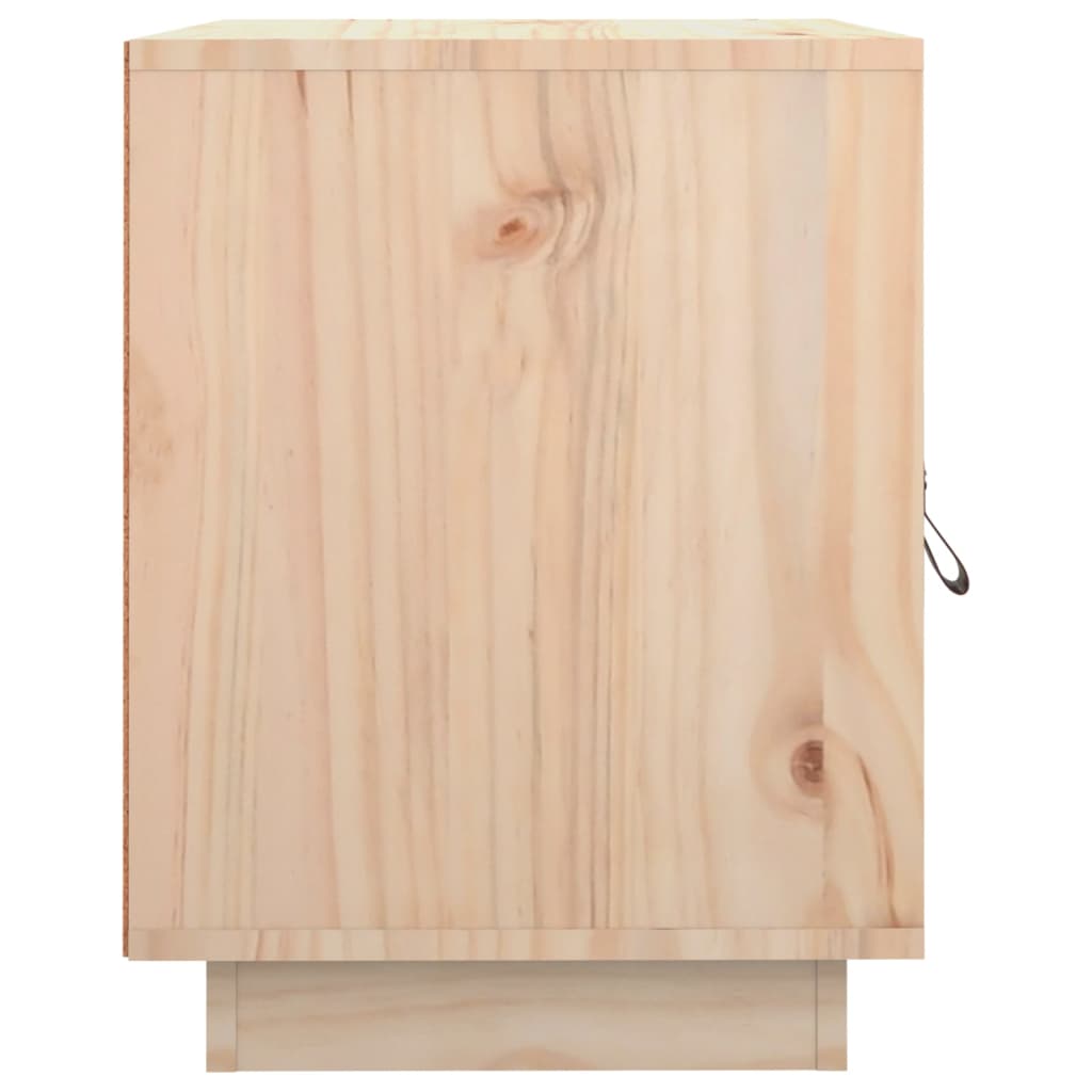 vidaXL Tables de chevet 2 pcs 40x34x45 cm Bois de pin massif