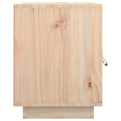 vidaXL Tables de chevet 2 pcs 40x34x45 cm Bois de pin massif