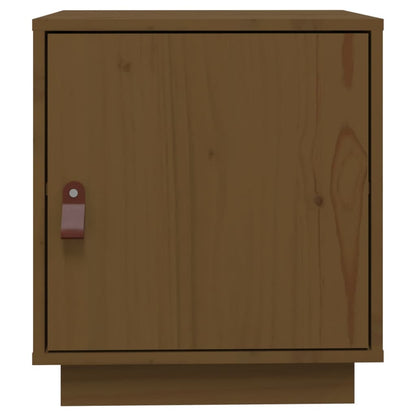 vidaXL Tables de chevet 2 pcs Marron miel 40x34x45 cm Bois de pin massif