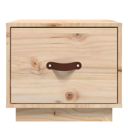 vidaXL Tables de chevet 2 pcs 40x34x35 cm Pin massif