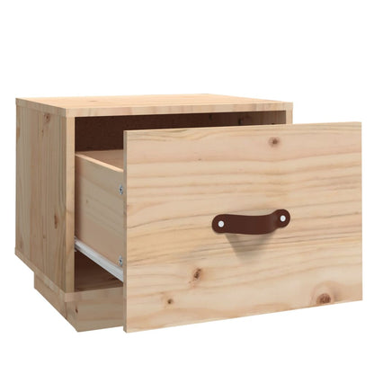 vidaXL Tables de chevet 2 pcs 40x34x35 cm Pin massif