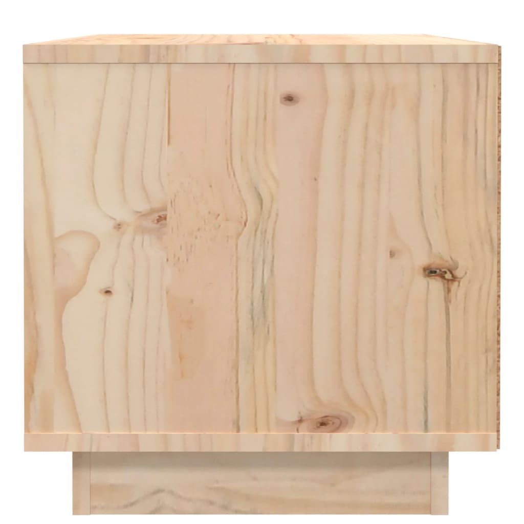 vidaXL Tables de chevet 2 pcs 40x34x35 cm Pin massif