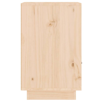 vidaXL Nachttische 2 Stk. 40x34x55 cm Massivholz Kiefer