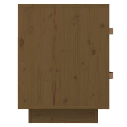 vidaXL Nachttisch Honigbraun 40x34x45 cm Massivholz Kiefer